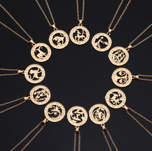 Astrological Zodiac Pendant Necklace