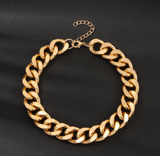 Thick Retro Gold Chain Necklace
