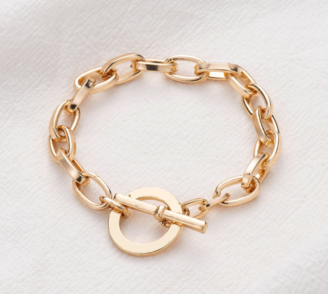 Golden Buckle Bracelet