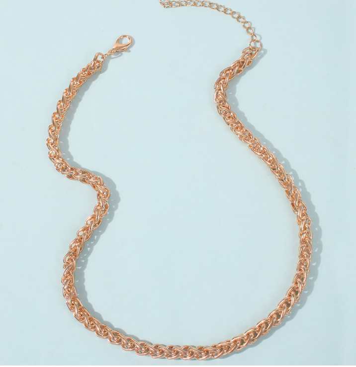 Water Wave Chain Necklace