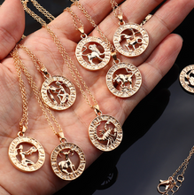 Astrological Zodiac Pendant Necklace