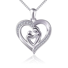 Silver Love Pendant Necklace