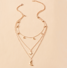 Moon Layered Necklaces