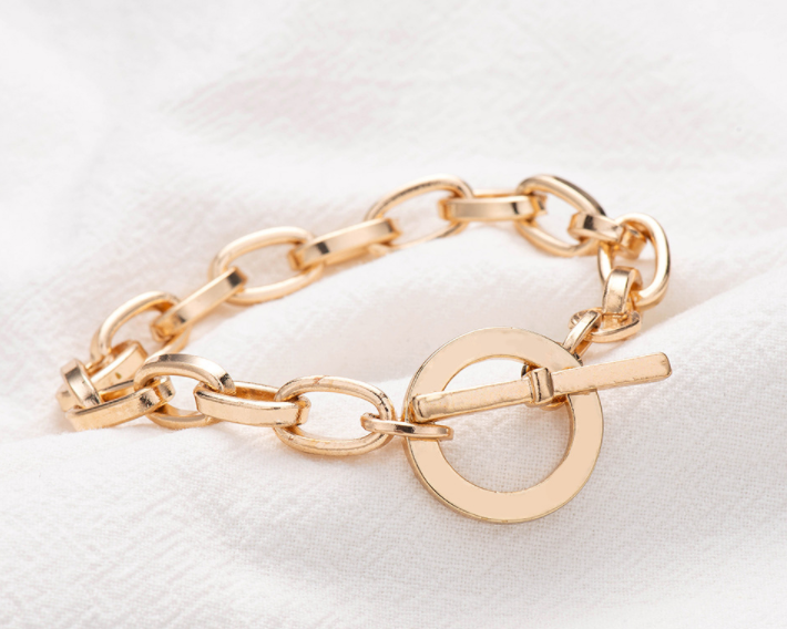 Golden Buckle Bracelet