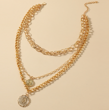 Modish Coin Layered Necklaces