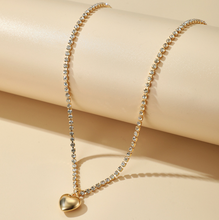 Diamond Heart Pendant Necklace