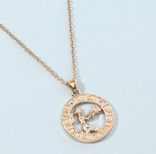 Astrological Zodiac Pendant Necklace
