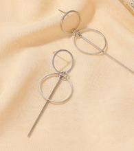 Geometric Circle Earrings