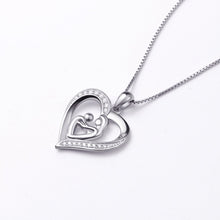 Silver Love Pendant Necklace