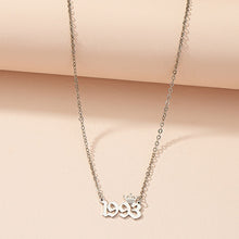 Birth Year Crown Necklaces