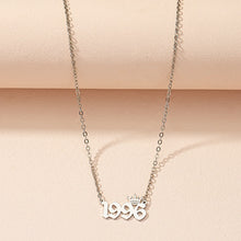 Birth Year Crown Necklaces