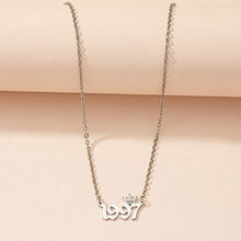 Birth Year Crown Necklaces