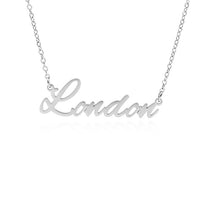 Name 'London' Gold/Sliver Necklace