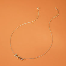 Zodiac Name Pendant Necklace