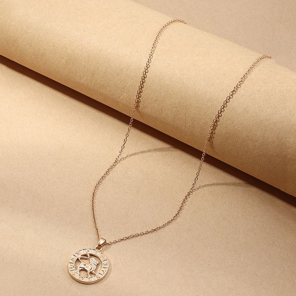 'Shizi' Symbol Clavicle Chain Necklace