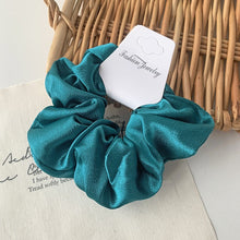 Solid Color Fabric Hair Scrunchies