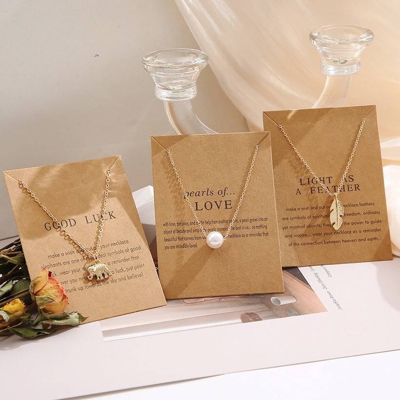 Clavicle 'LOVE' Chain