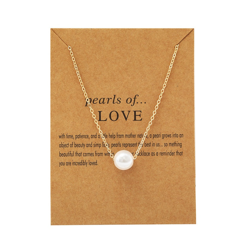 Clavicle 'LOVE' Chain