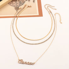 Astrological Diamond Multilayer Necklace