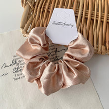 Solid Color Fabric Hair Scrunchies