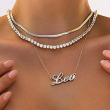 Astrological Diamond Multilayer Necklace