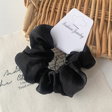 Solid Color Fabric Hair Scrunchies