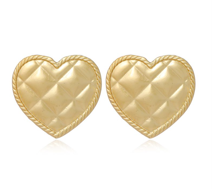 Heart Detailed Earrings